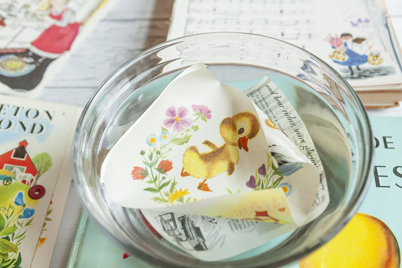 Junk Journaling Tip: Tape Transfers
